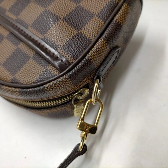 Authentic Louis Vuitton Pochette Ipanema Brown Damier Shoulder Bag mn776-112925 - Picture 8 of 16